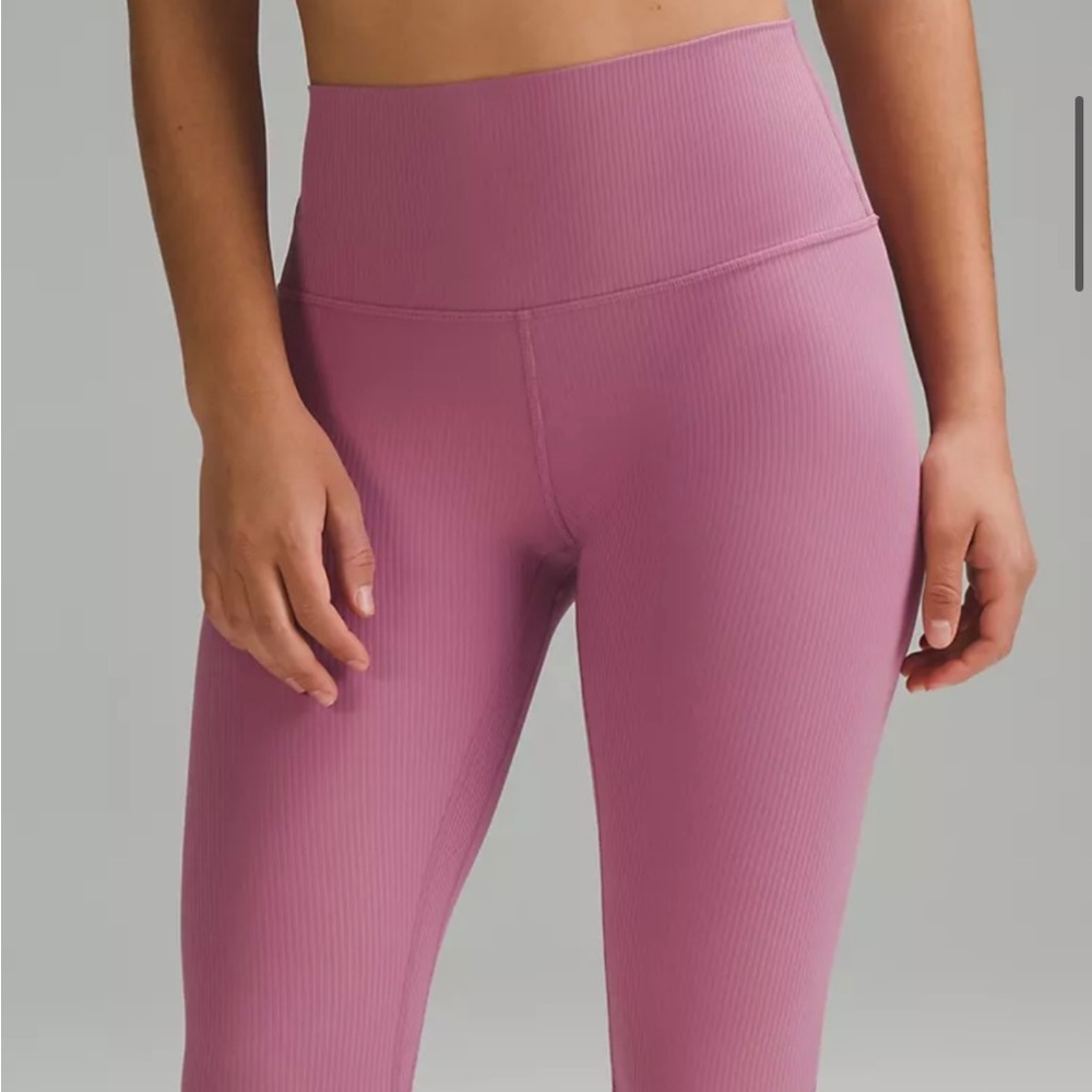 Lululemon Align Ribbed 28 in High Rise Pant